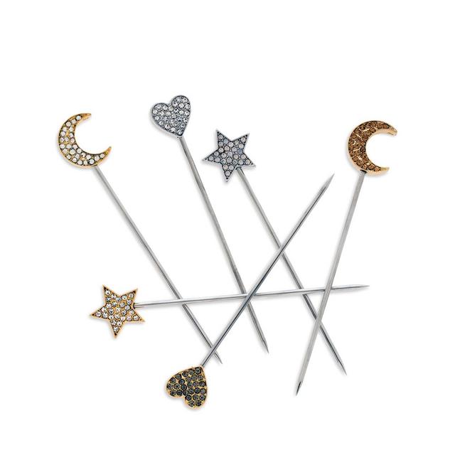 Joanna Buchanan Celestial Cocktail Picks, Set of 6