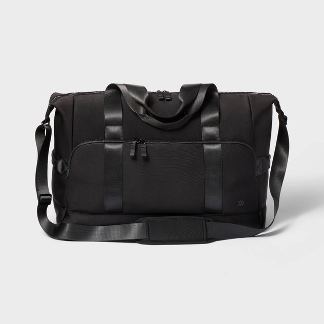 Faux Neoprene Weekender Bag - All In Motion™ Black