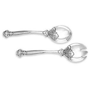 Arthur Court Designs Fleur de lis 2-Piece Salad Server Set
