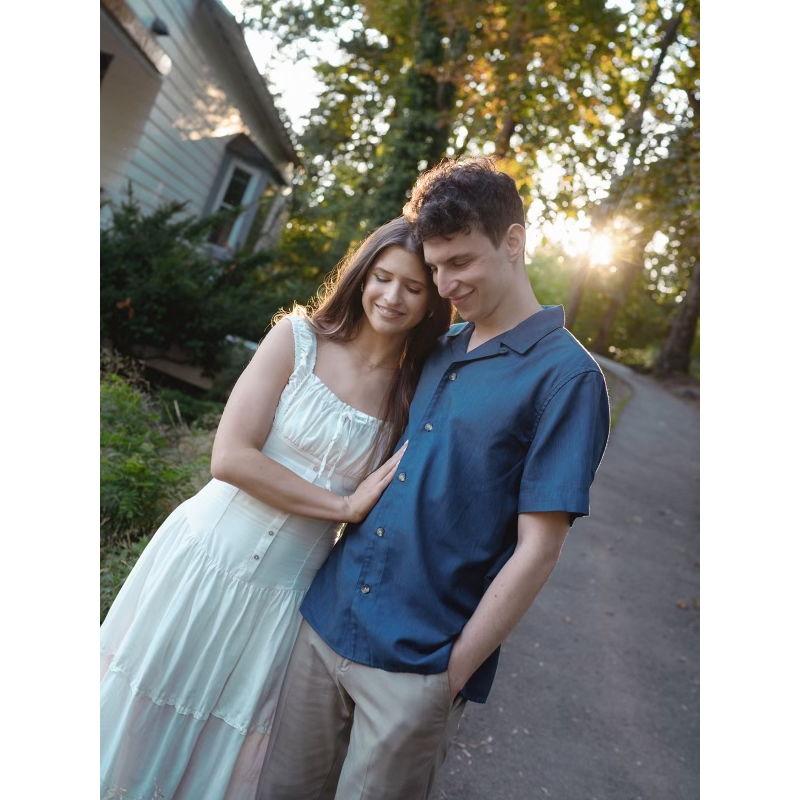 From our engagement photos at Manor Park