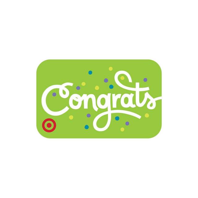 Congrats Type Target GiftCard $25