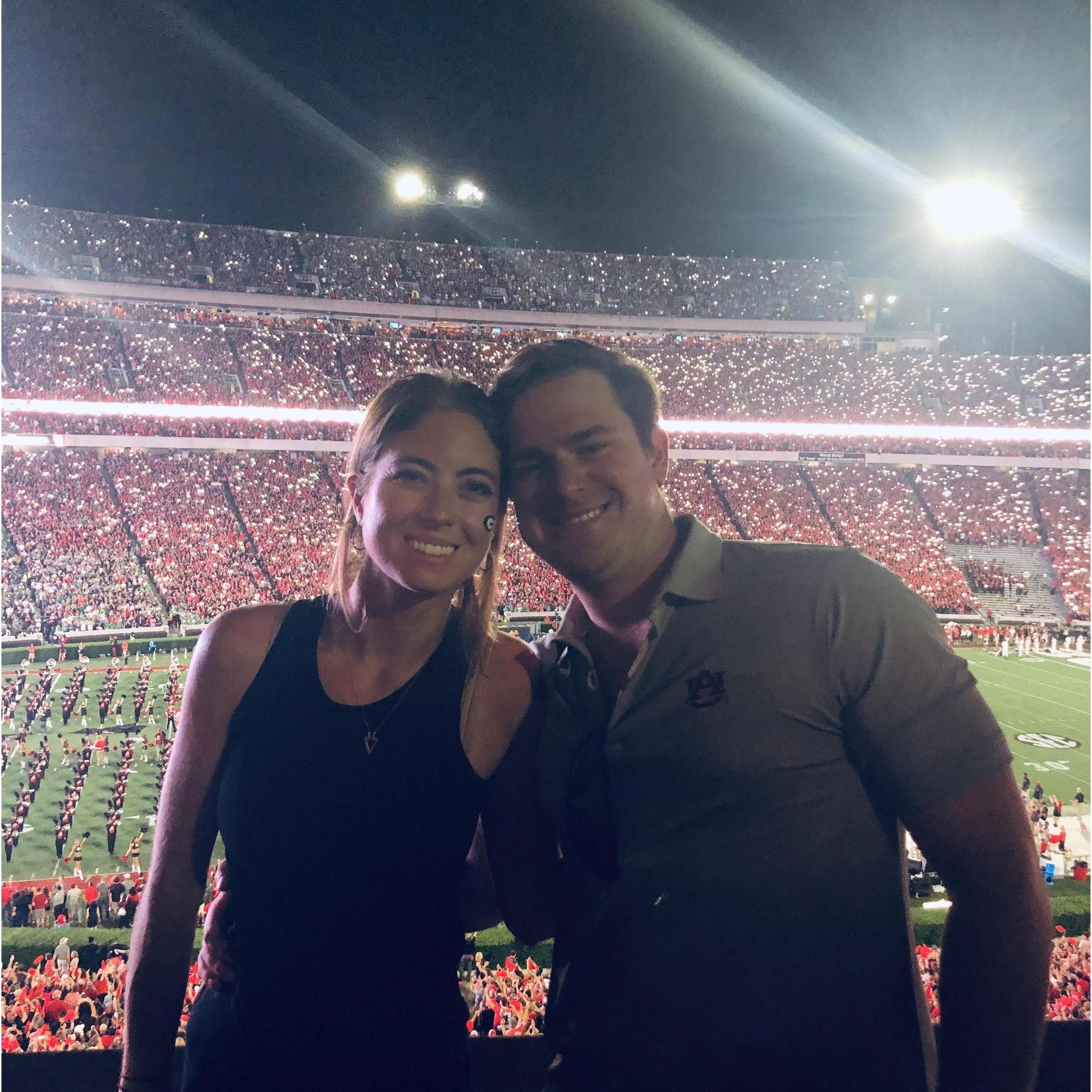 UGA vs. Notre Dame game!(War Damn...!)