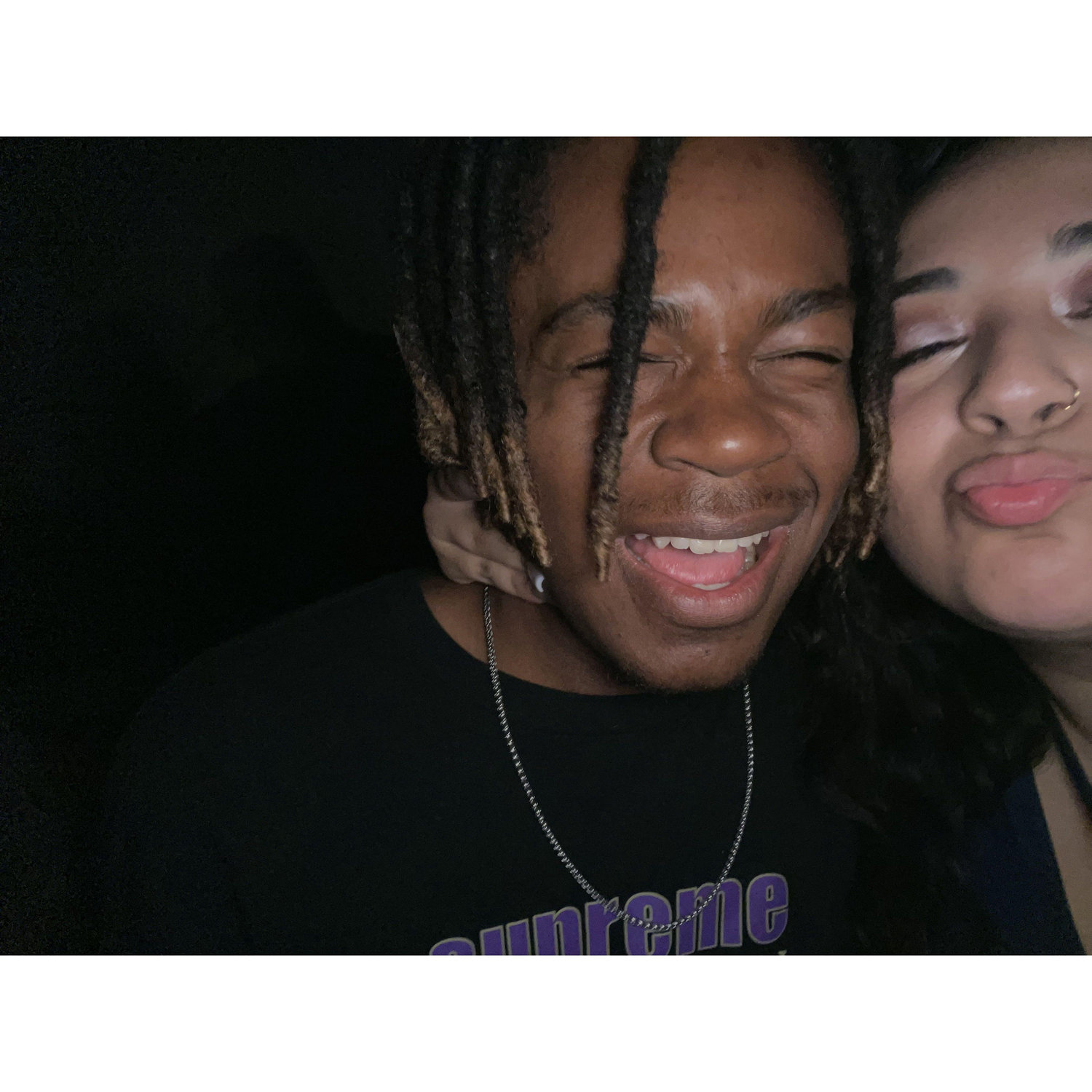 Our first concert! Also the first time he met my cousins