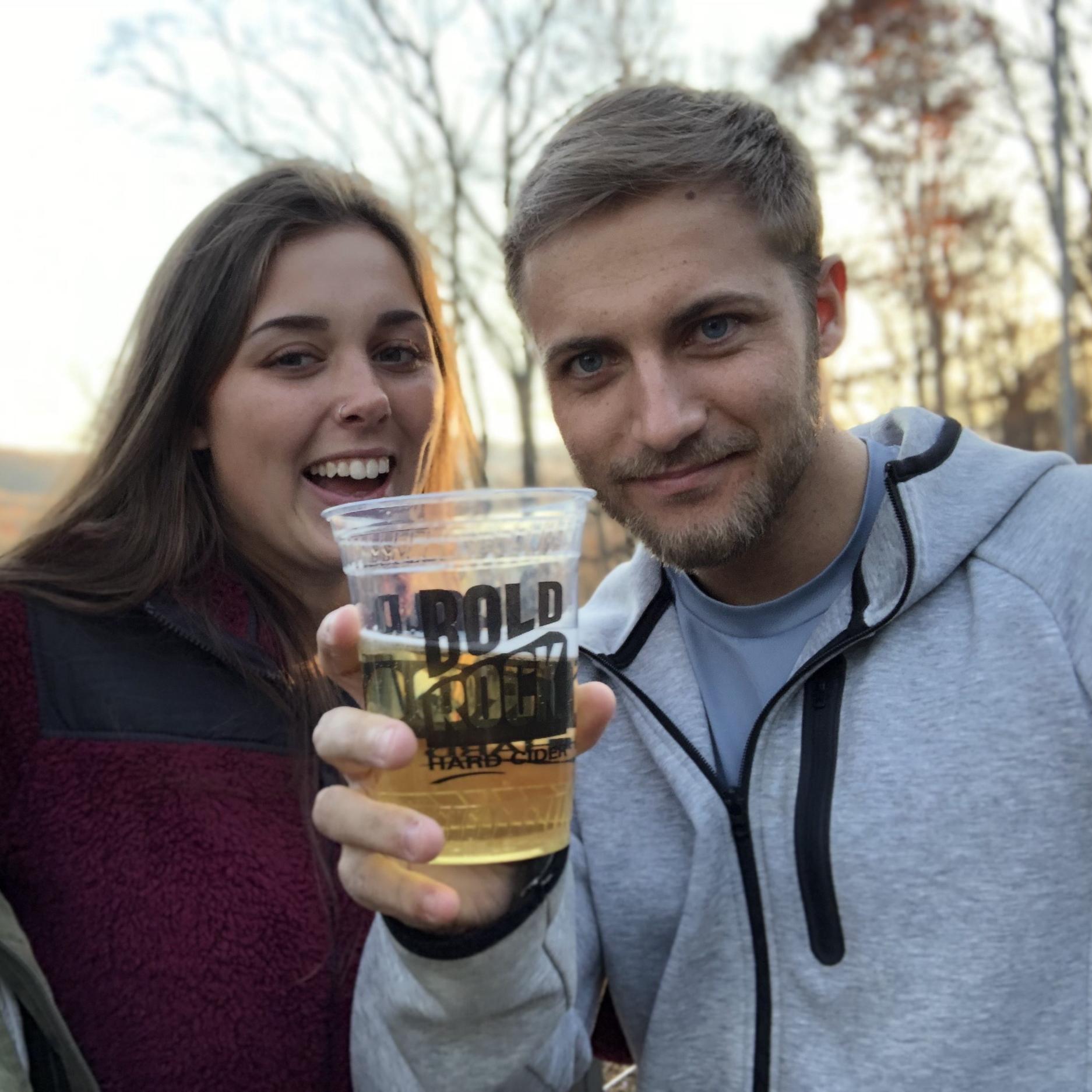 Love is BREWing 🍺 at our first brewery as a couple!
Nov 2018