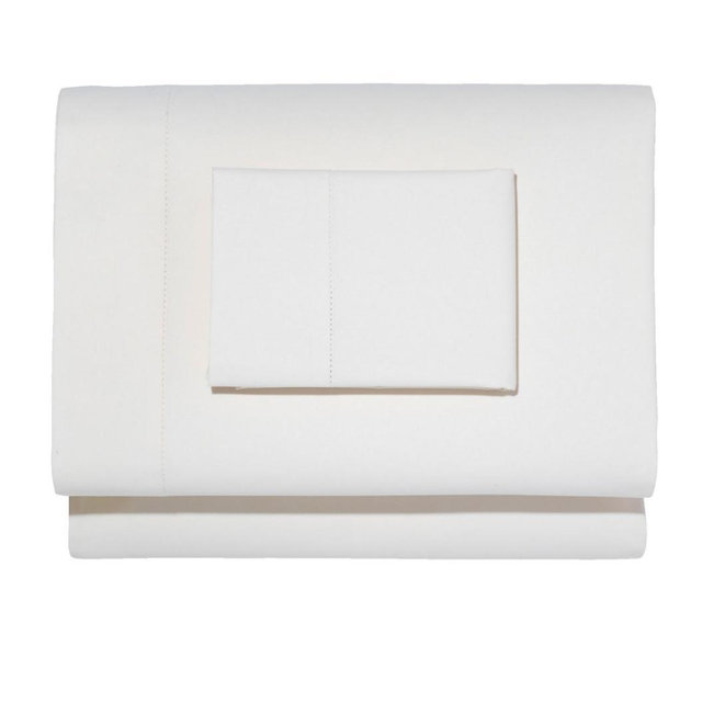 280-Thread-Count Pima Cotton Percale Sheet Set - King, White