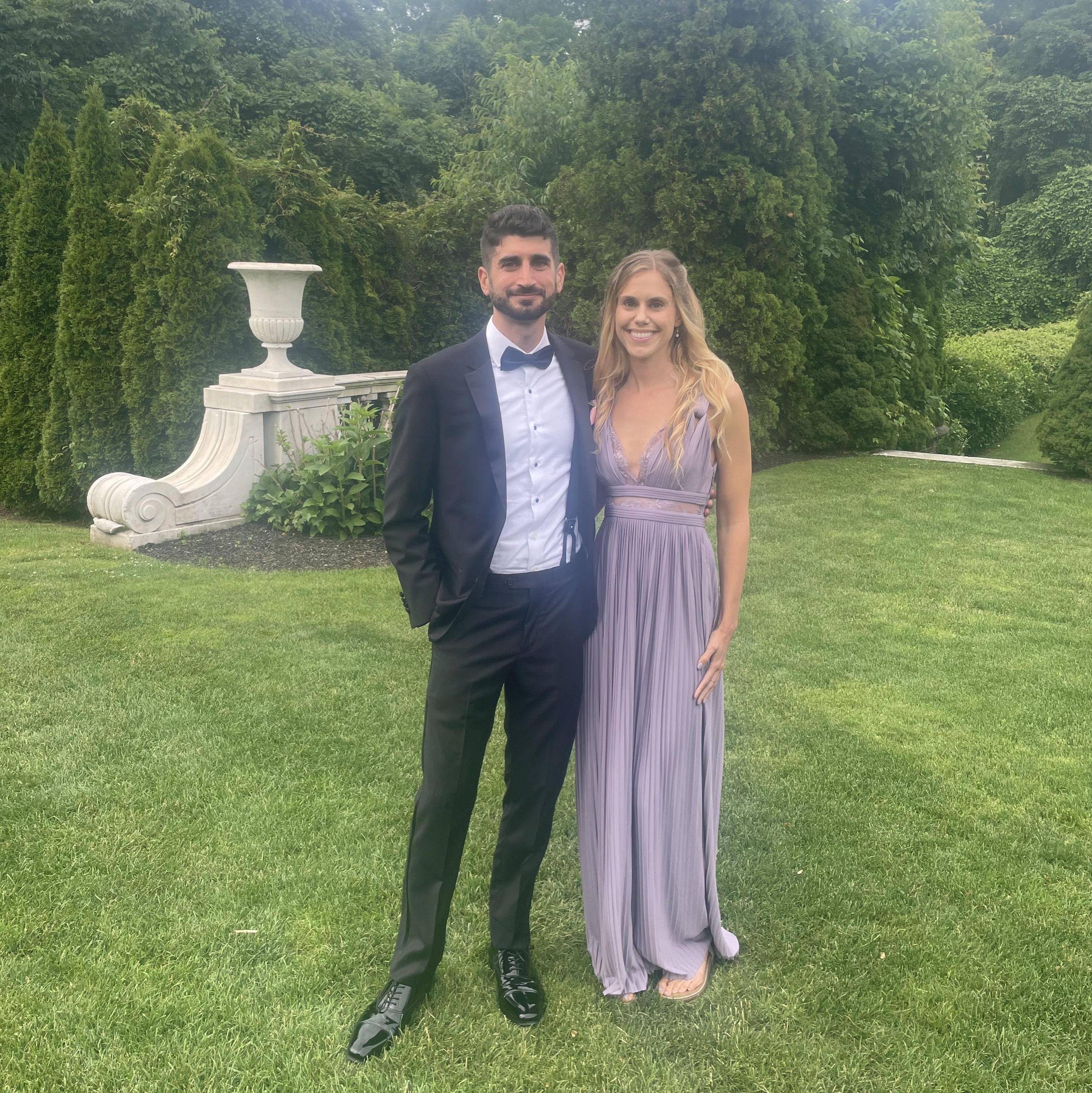Tanzil and Allison's Wedding, Old Westbury NY, 2022 (photo courtesy of Tanzil and Allison)