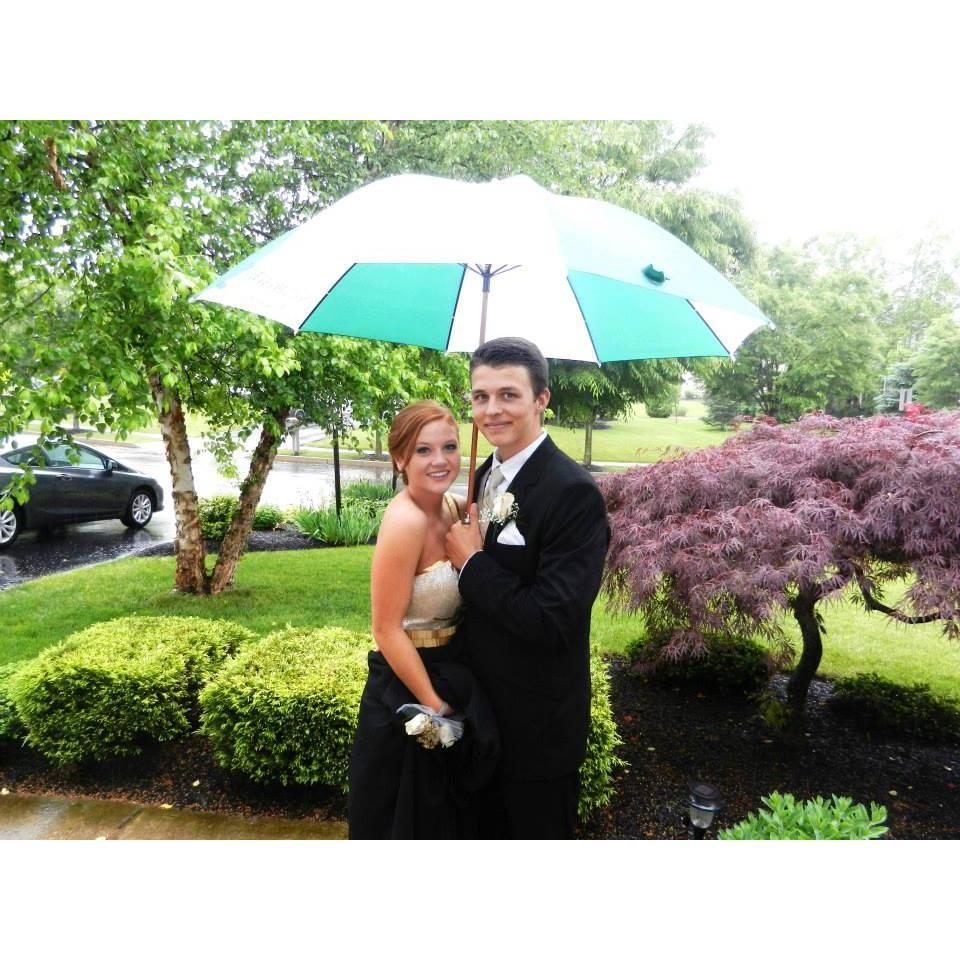 Our first big event - Alexis's Senior Prom in June 2013