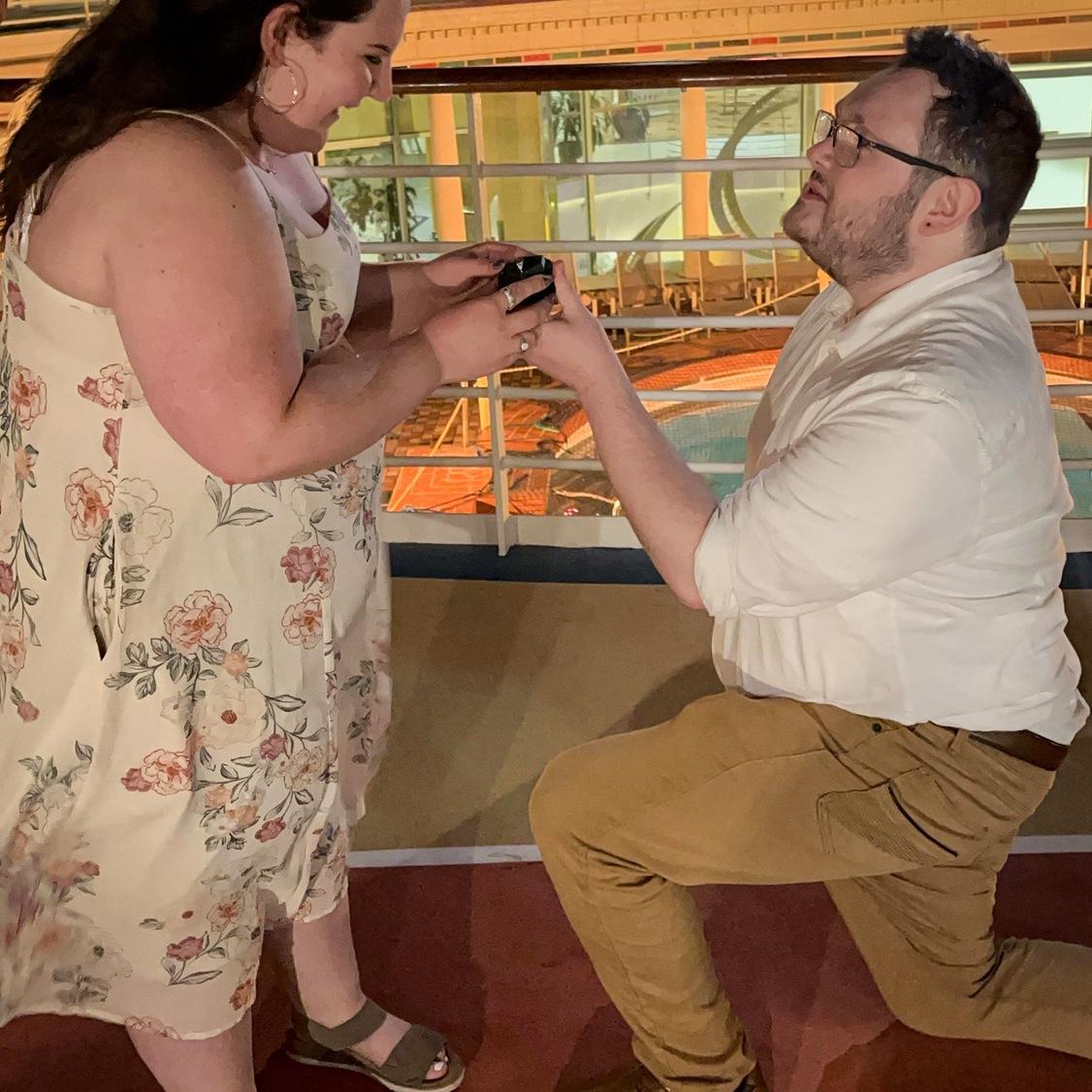 The night Austin proposed!