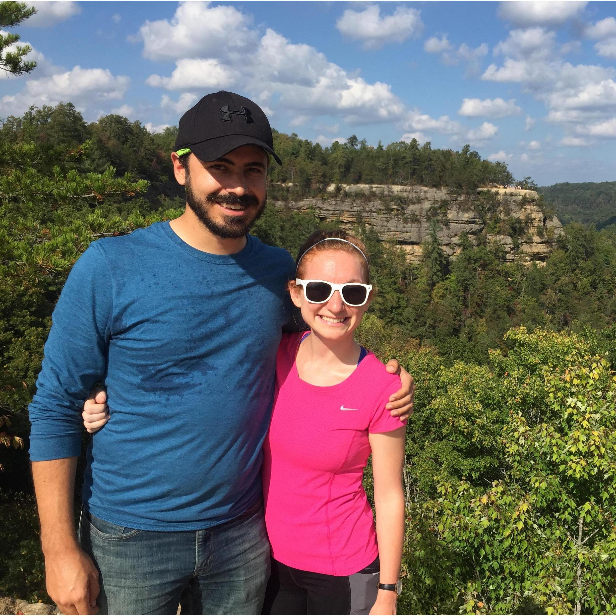 3 year anniversary in Red River Gorge