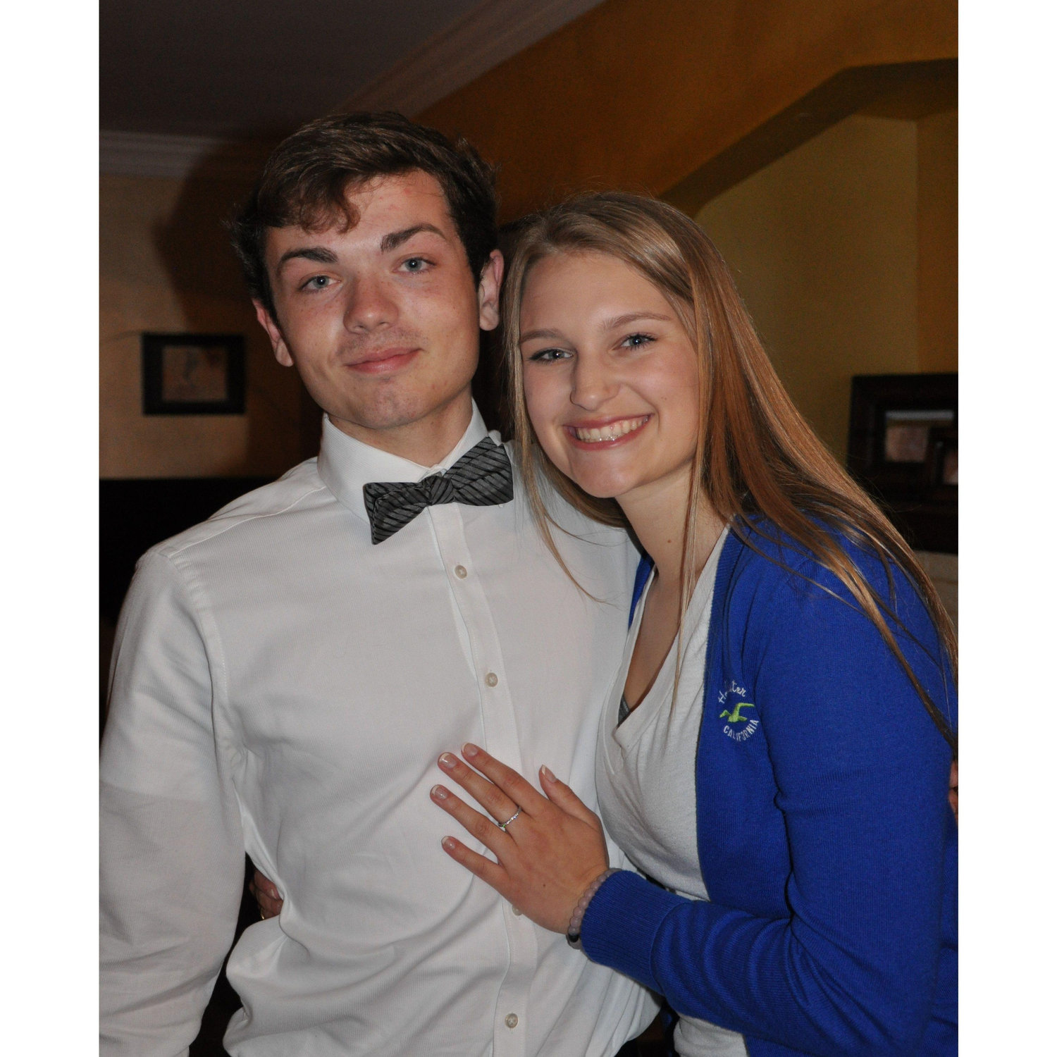 Justin's high school graduation