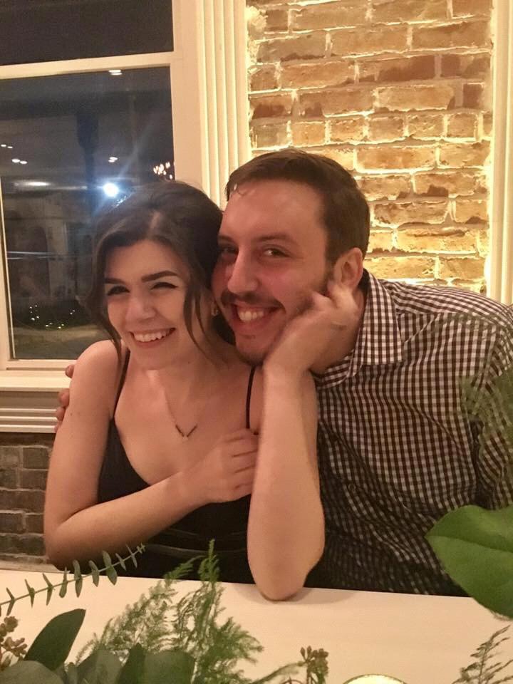 At Chelsea and Victor's wedding