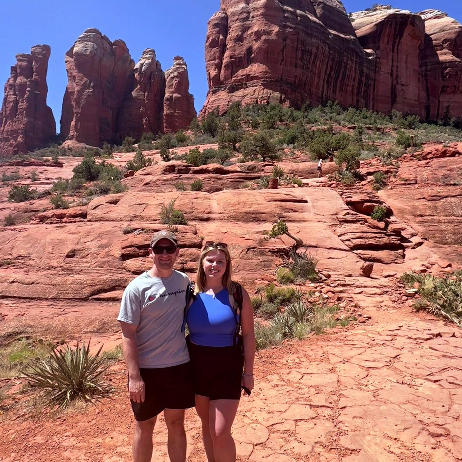 Hiking in Sedona, AZ