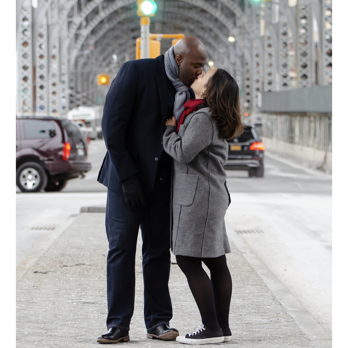 Engagement photoshoot - NYC (Valentine's Day Weekend)