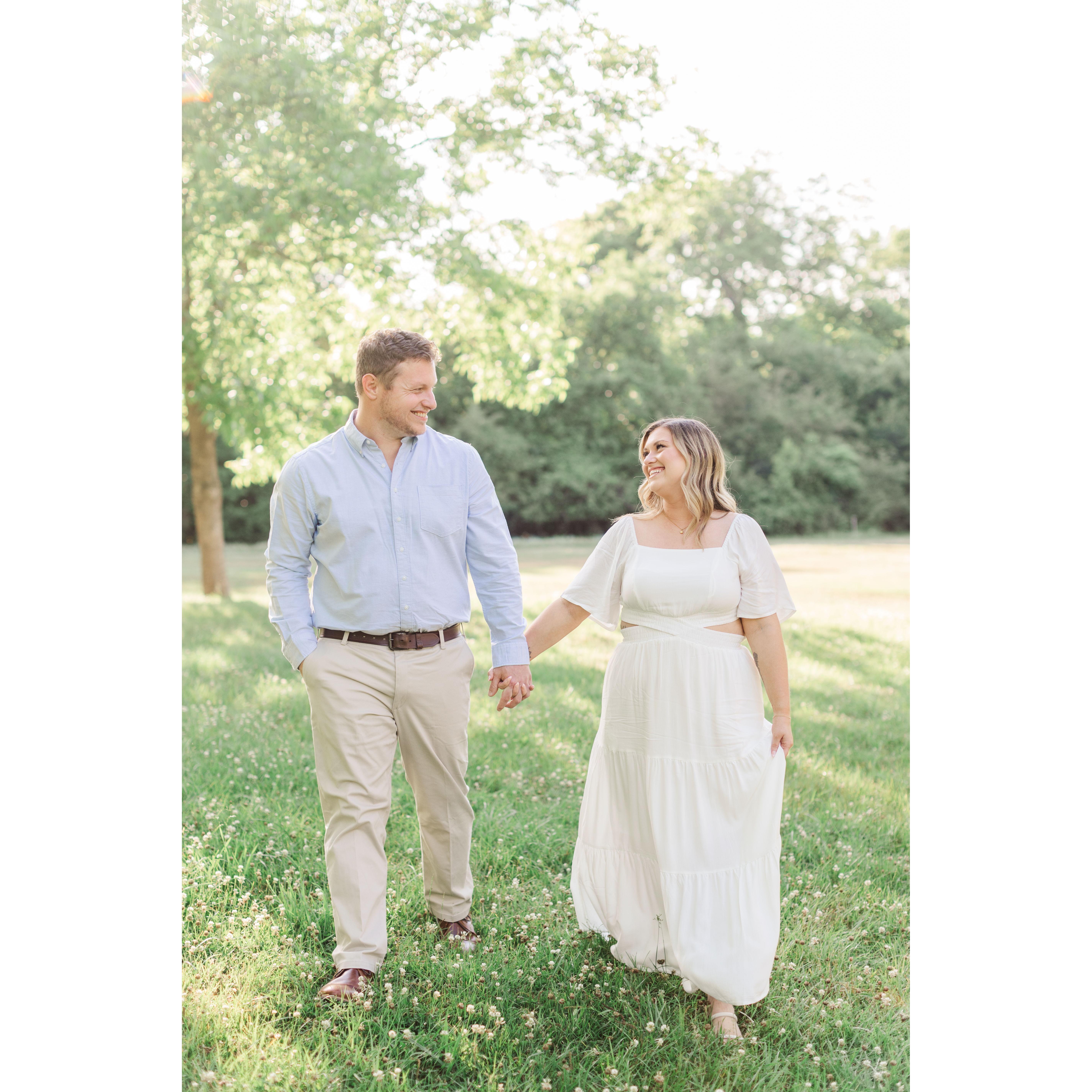 Engagement session captured by Amanda Nicole Photography