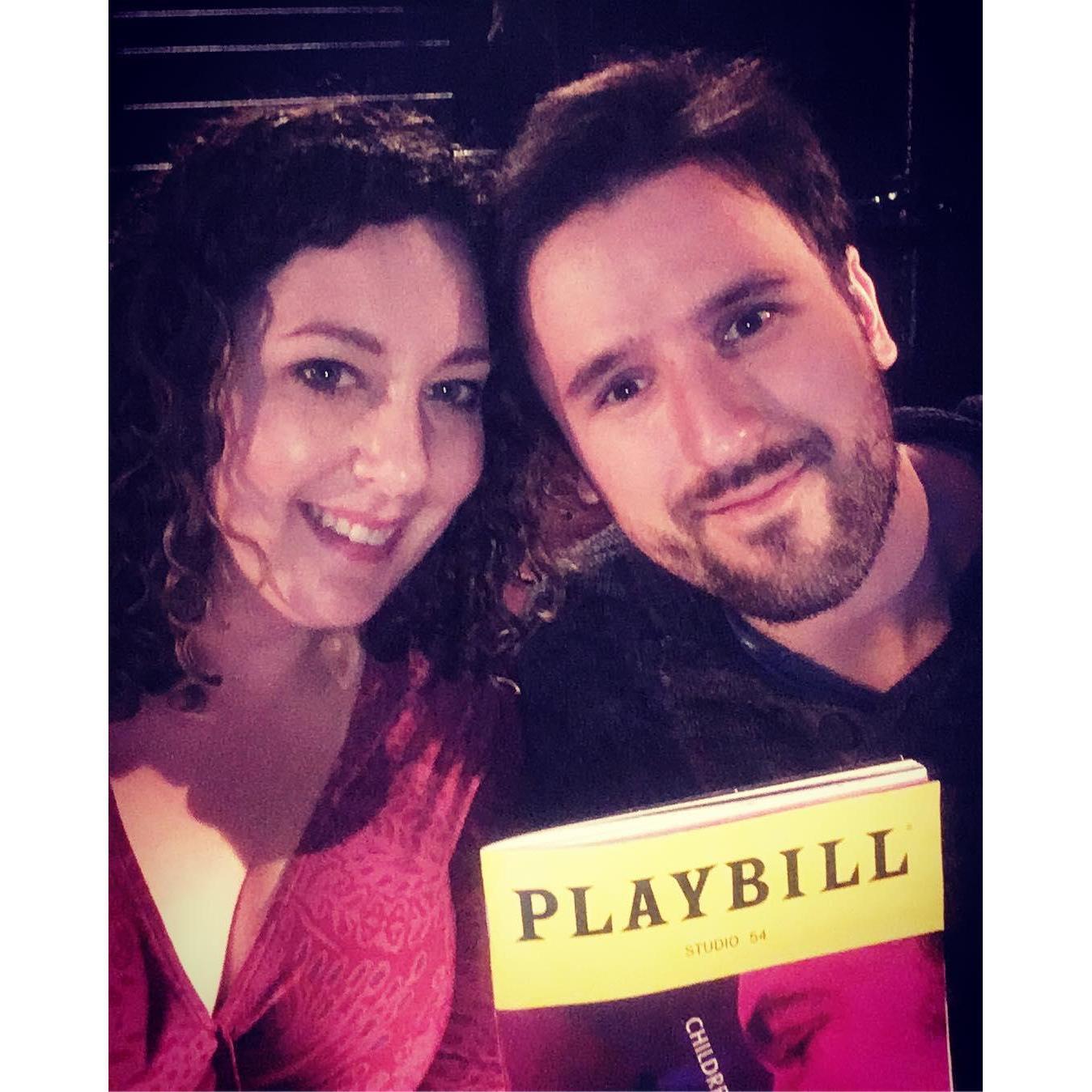 Another day, another Broadway play!