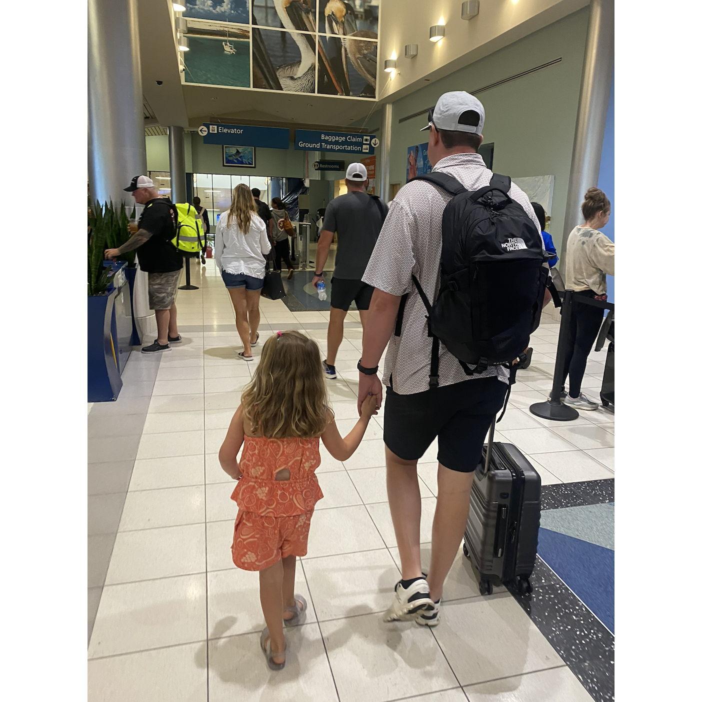 Cole and his flower girl