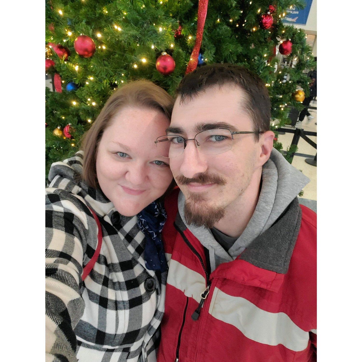 Tim and Amanda in Middletown, PA, December 2022.