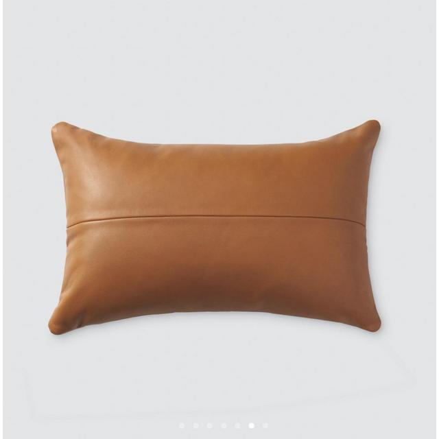 Torres Leather Lumbar Pillow