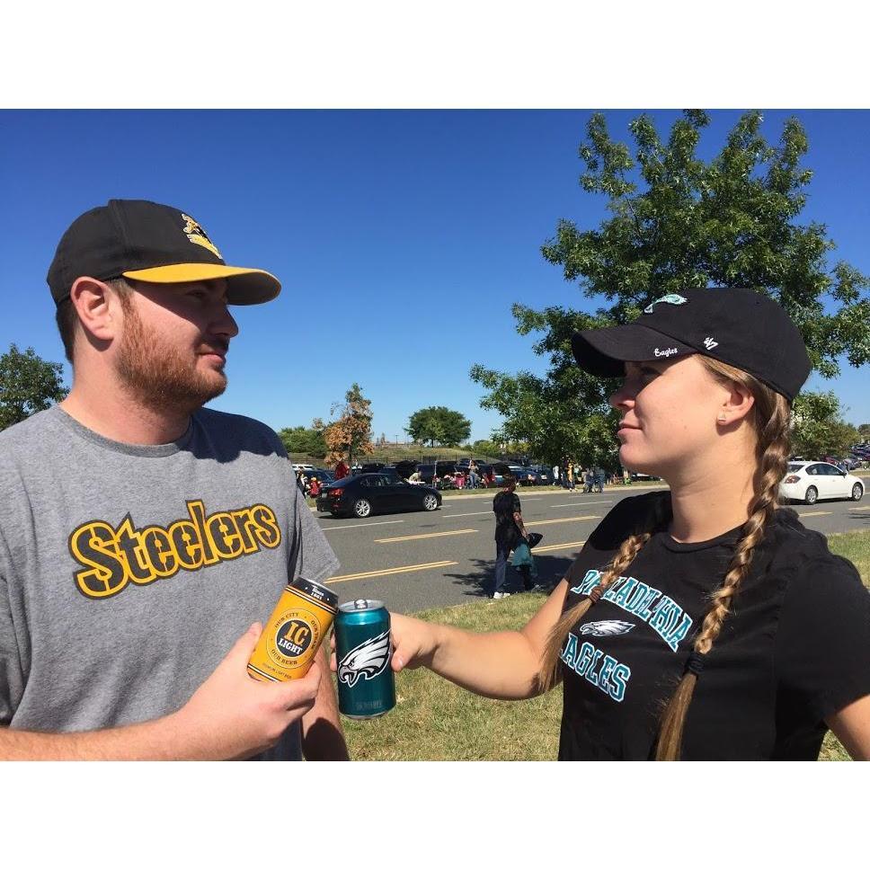 Brittany may wear Steelers gear sometimes...but she bleeds green.