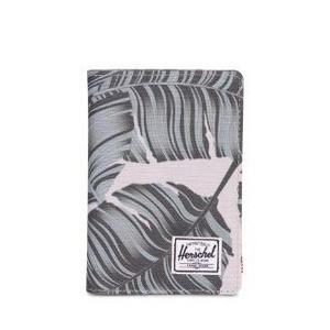 Herschel Supply Raynor Passport Holder - Silver Birch Palm/RFID
