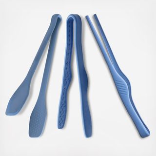 3-Piece Silicone Tong & Tweezer Set