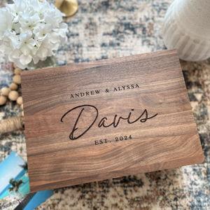 Personalized Keepsake Box Wedding Memory Box