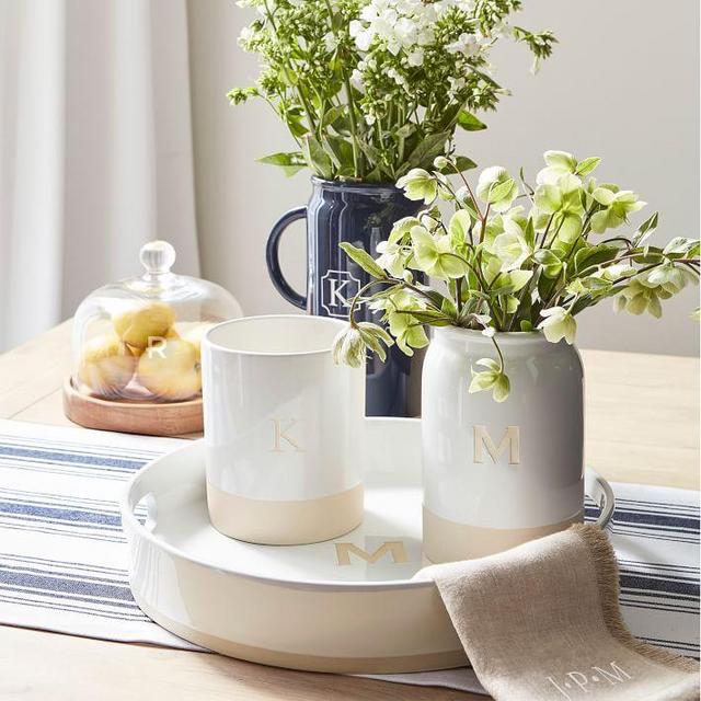 Dipped Ceramic Vase