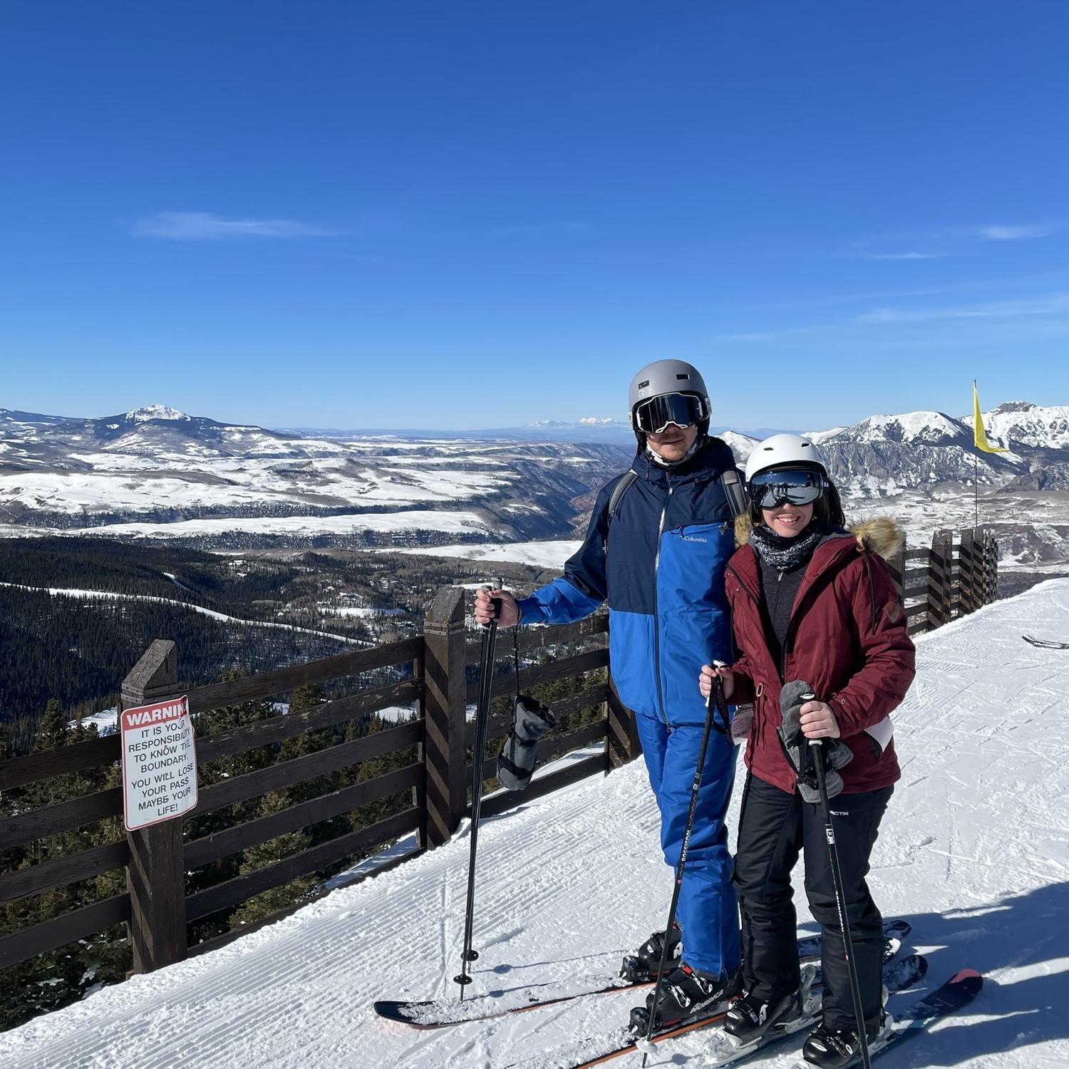 January 2022-Our first Telluride ski trip