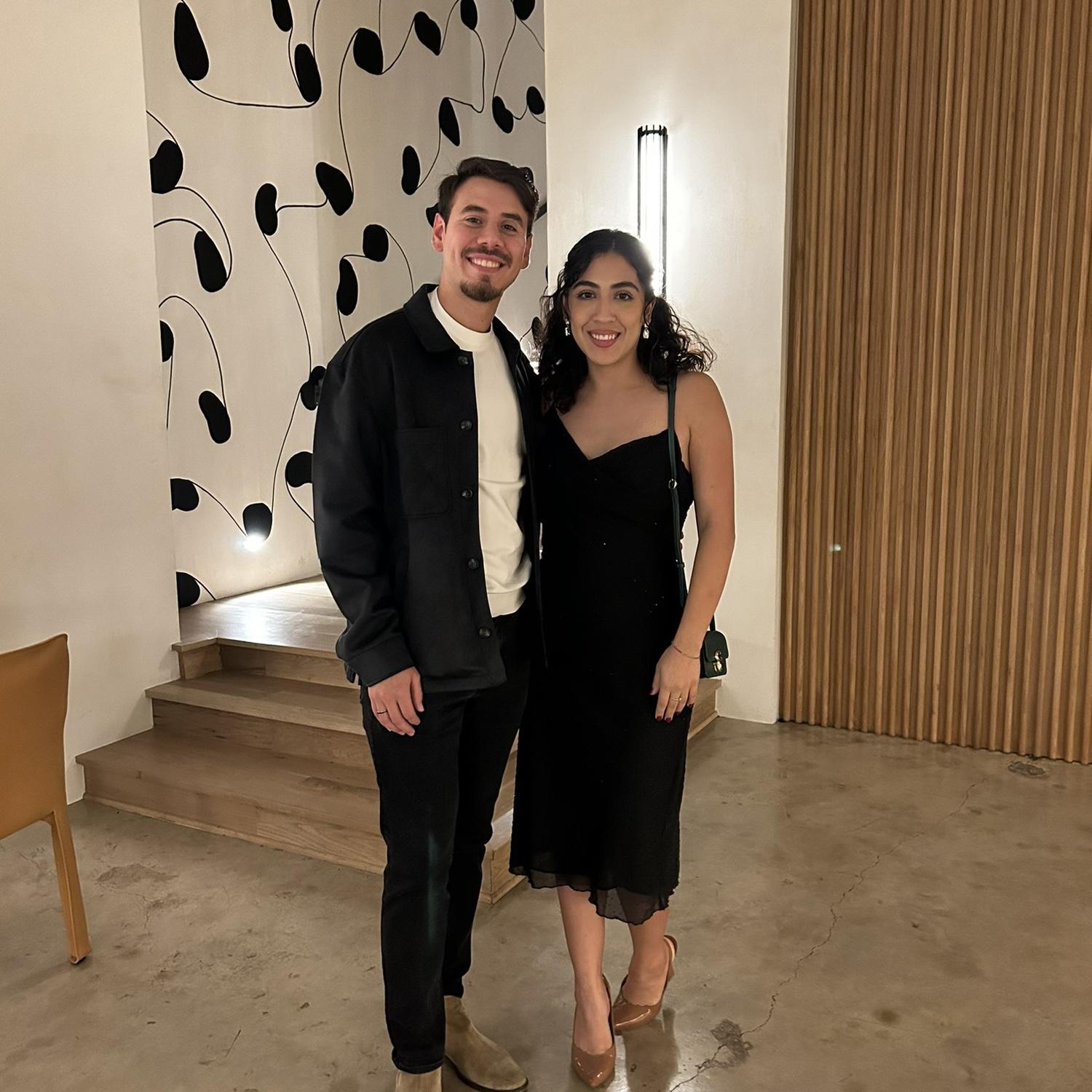 2 year anniversary dinner :)