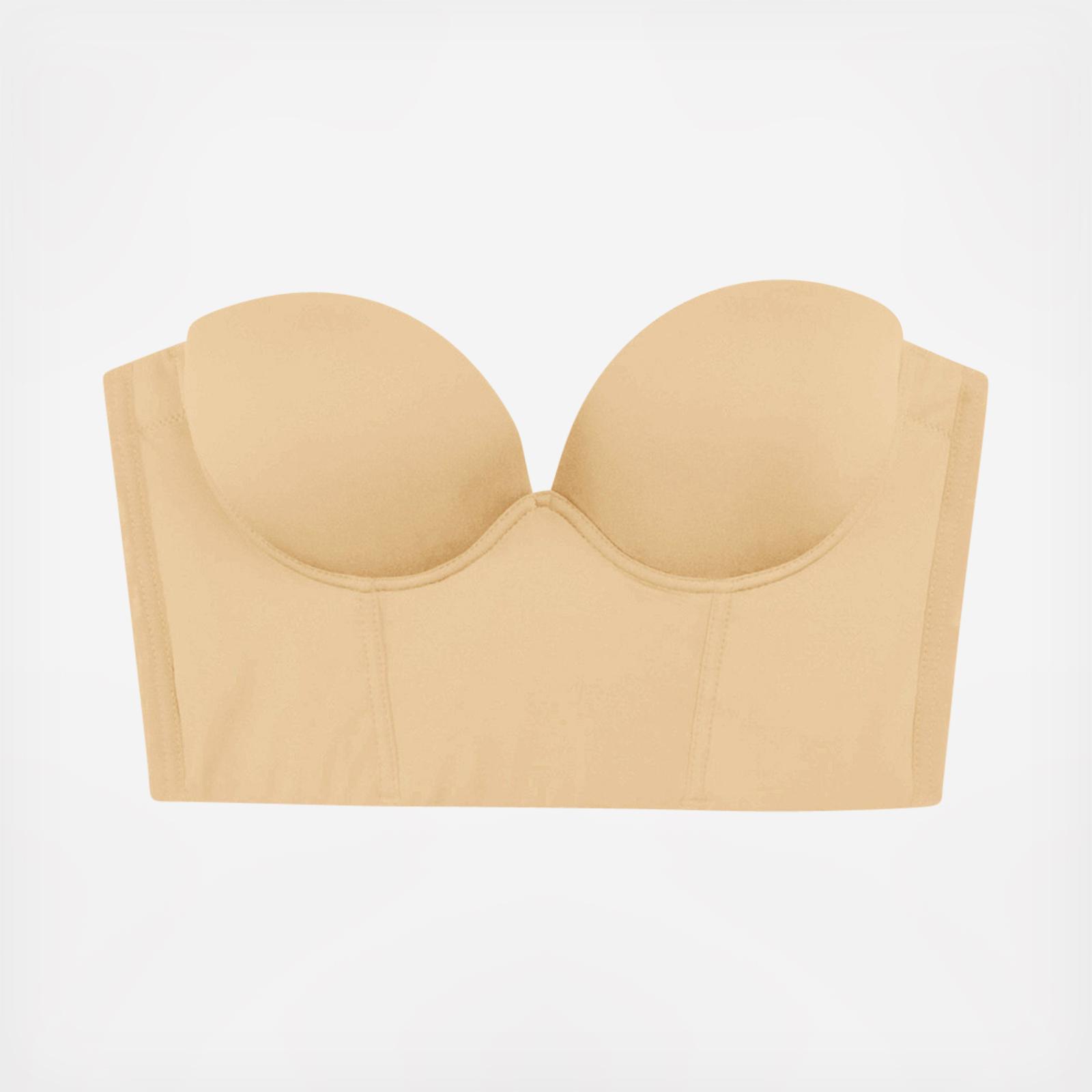 marni strapless plunge bra