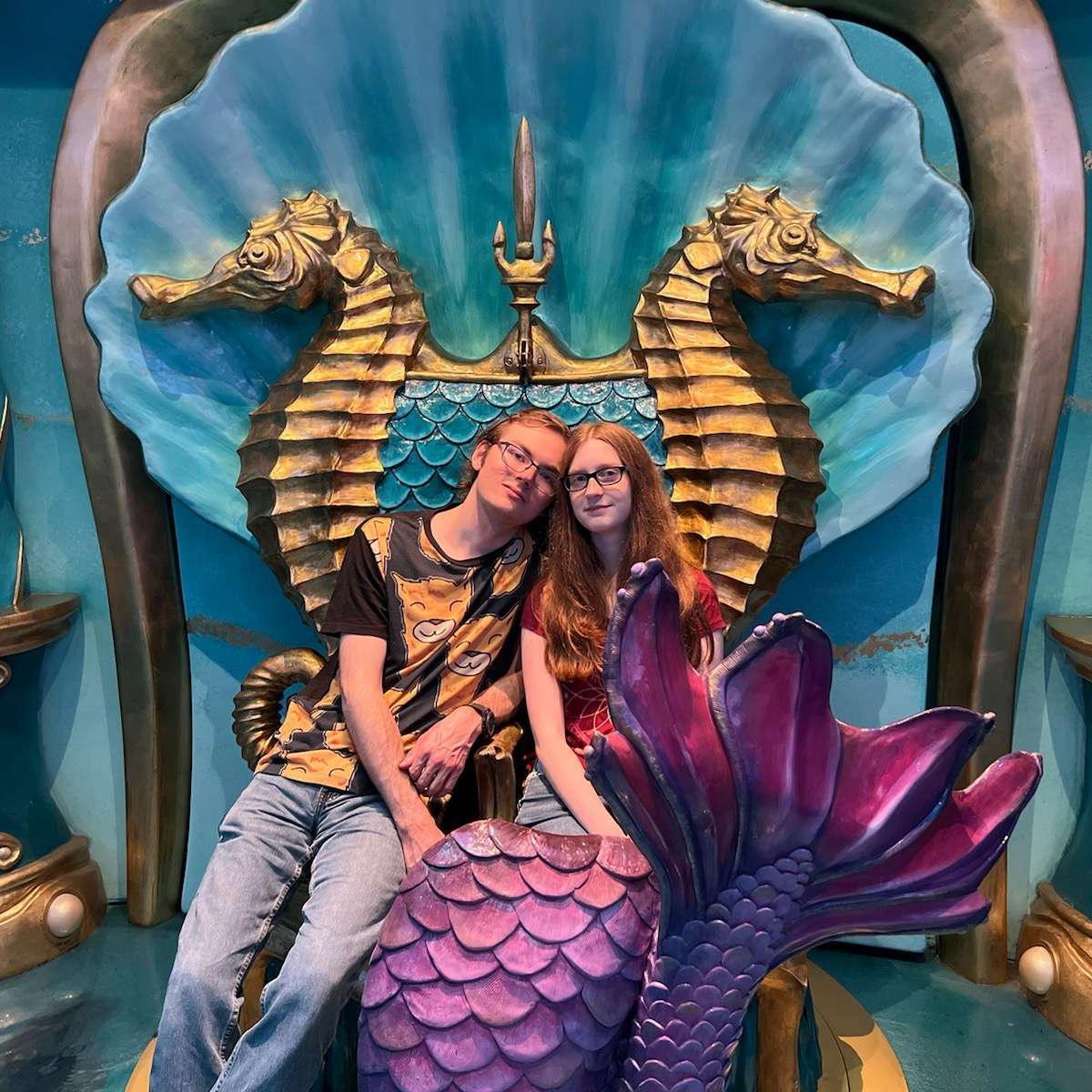 The aquarium in Branson.