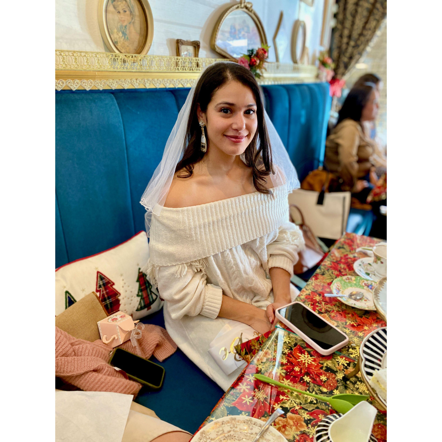 Bridal tea right before I said yes to the dress, Upland CA, December 2024.