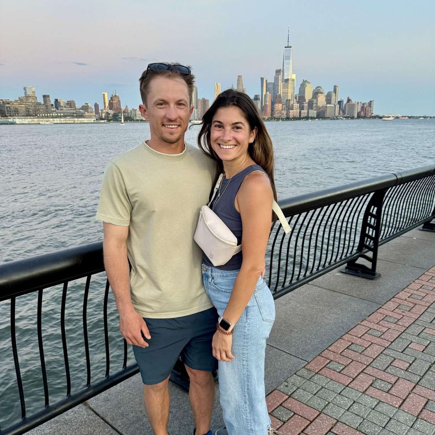 Visiting Ali and Chad in Hoboken!