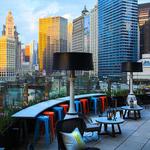 Drinks at Renaissance Roofdeck Bar