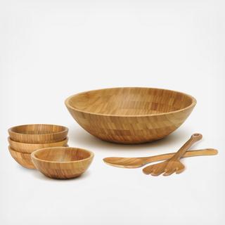 Bamboo 7-Piece Salad Set