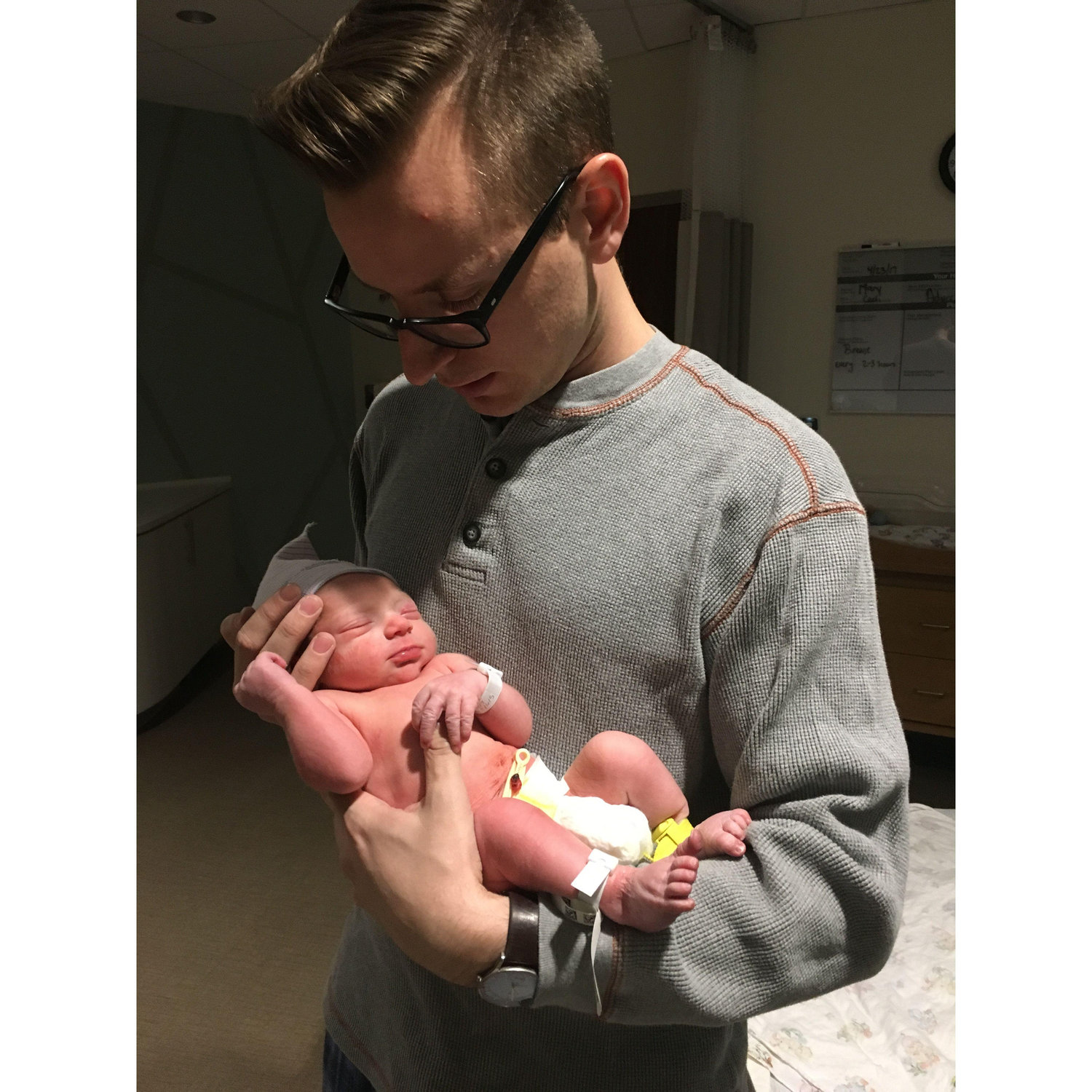 August fresh out the womb