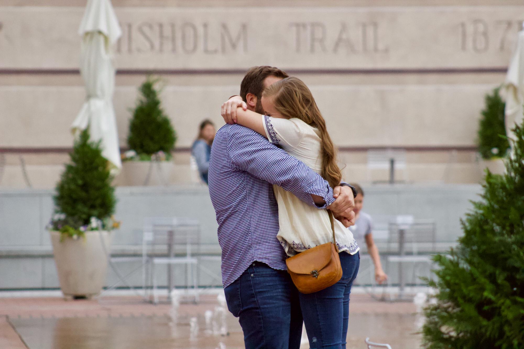 “I love you. Bethany Grace Shull, will you marry me?” YES!!
