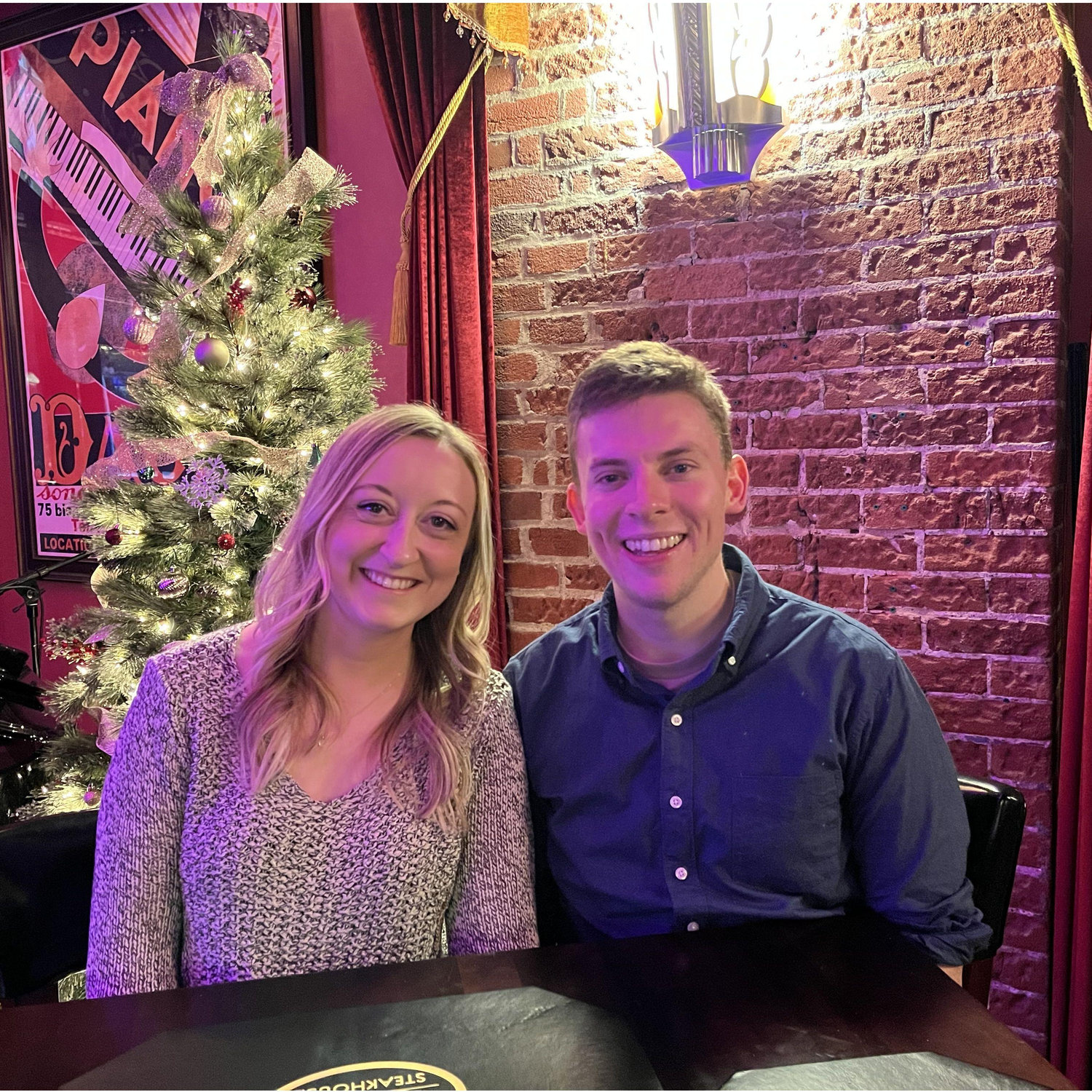 First birthday celebrated together and the night I told him I loved him (I thought it would be sweet to wait until his birthday and surprise him but he still gives me grief for making him wait a day).