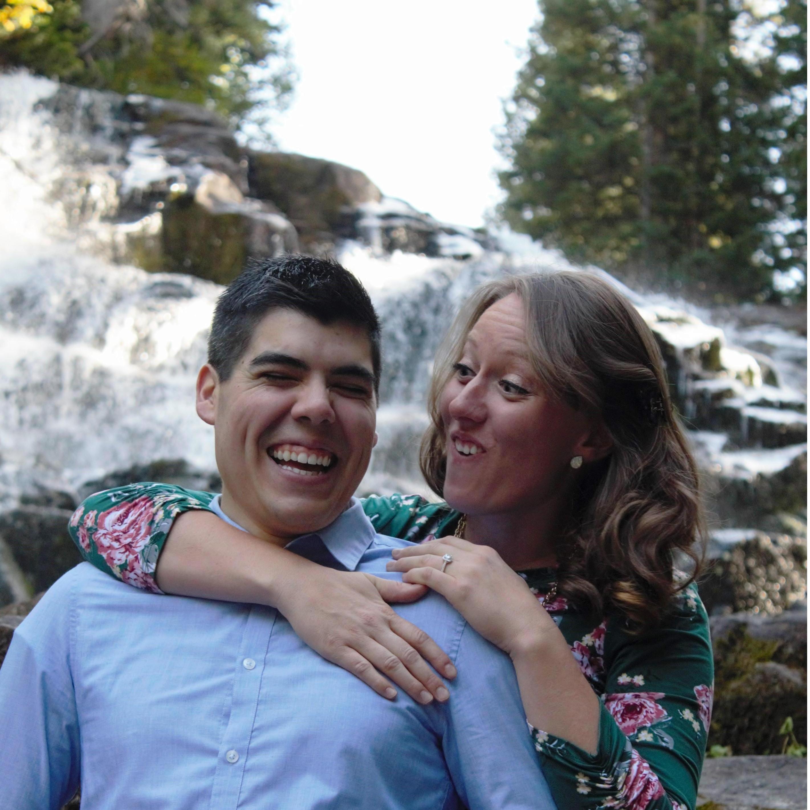 Something funny was said right before this picture was taken