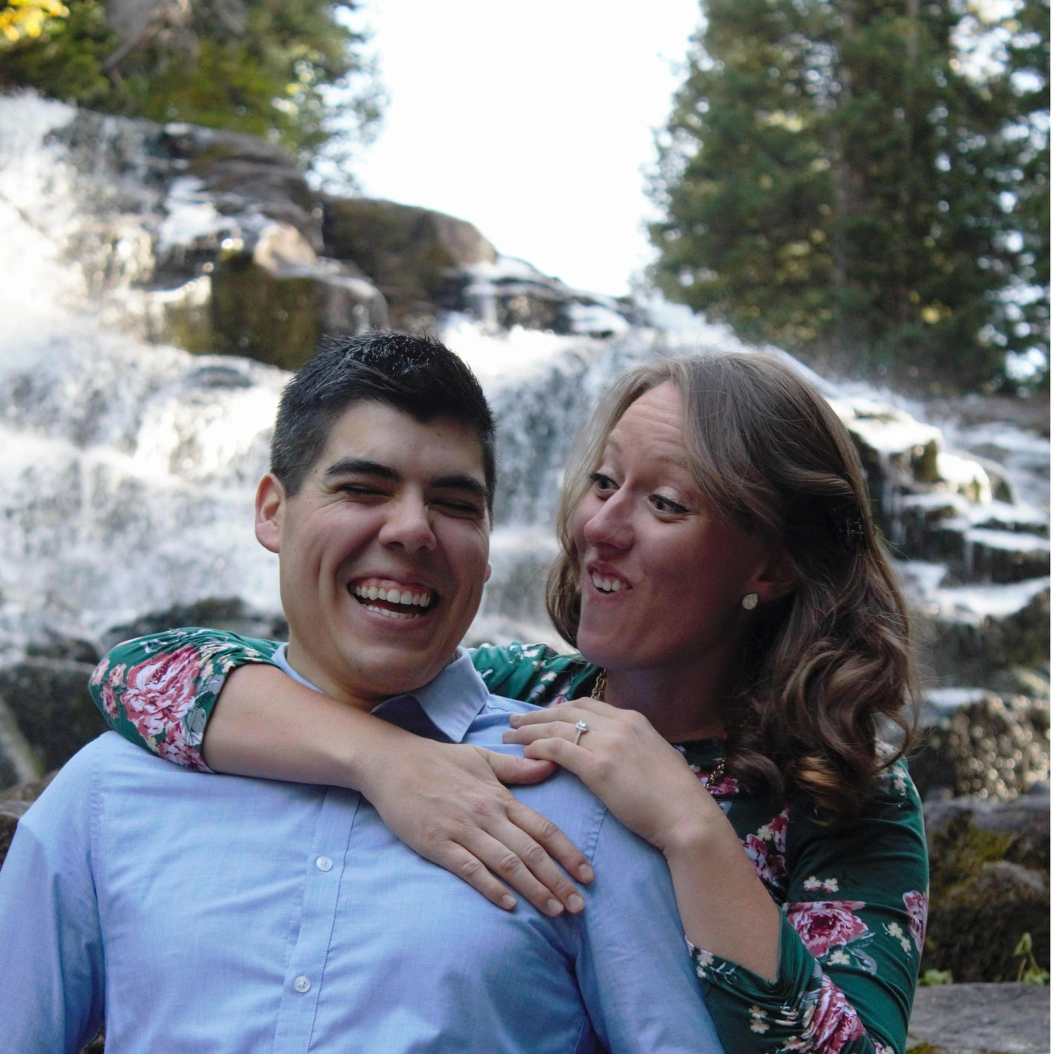 Something funny was said right before this picture was taken