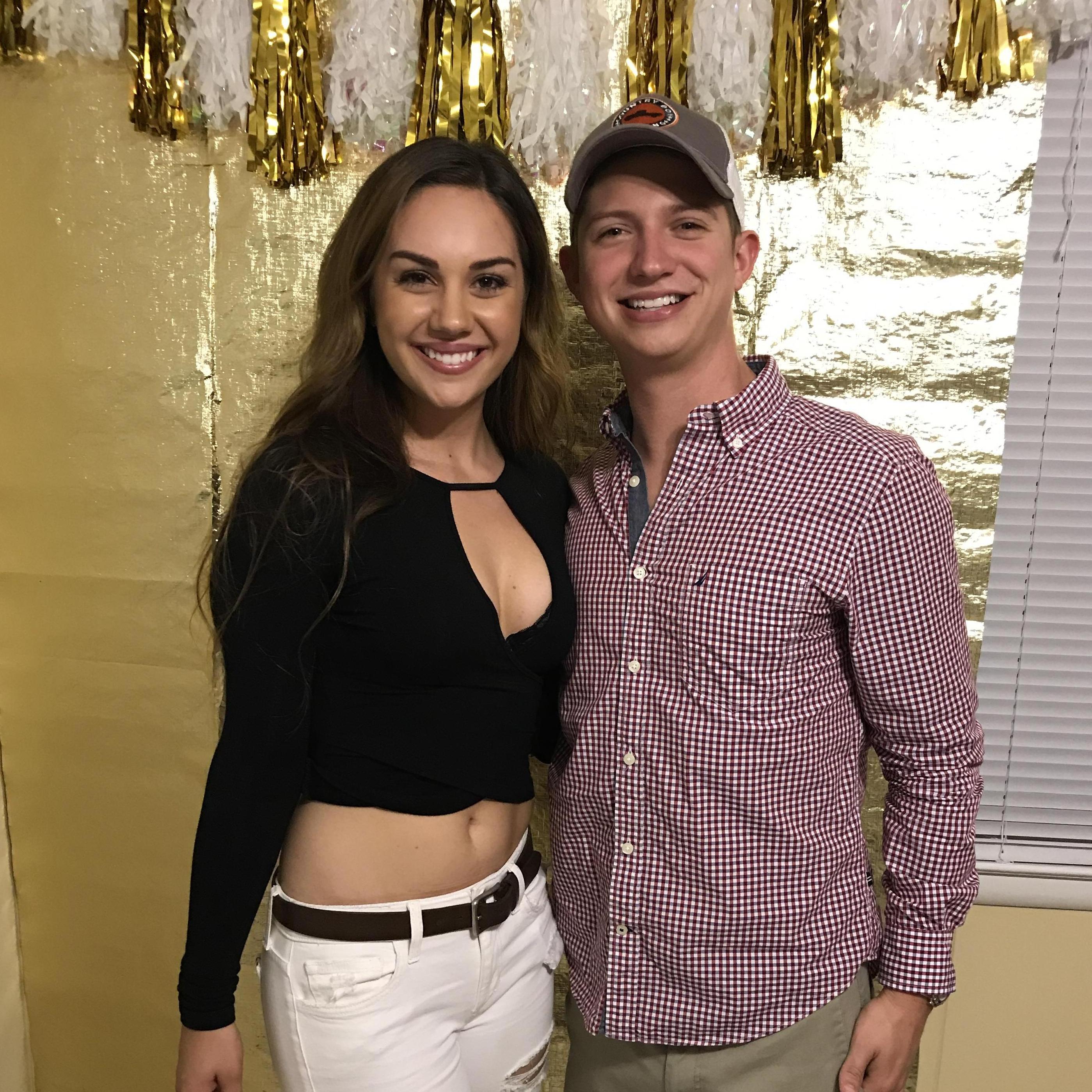 The first picture Dustin and I ever took together!