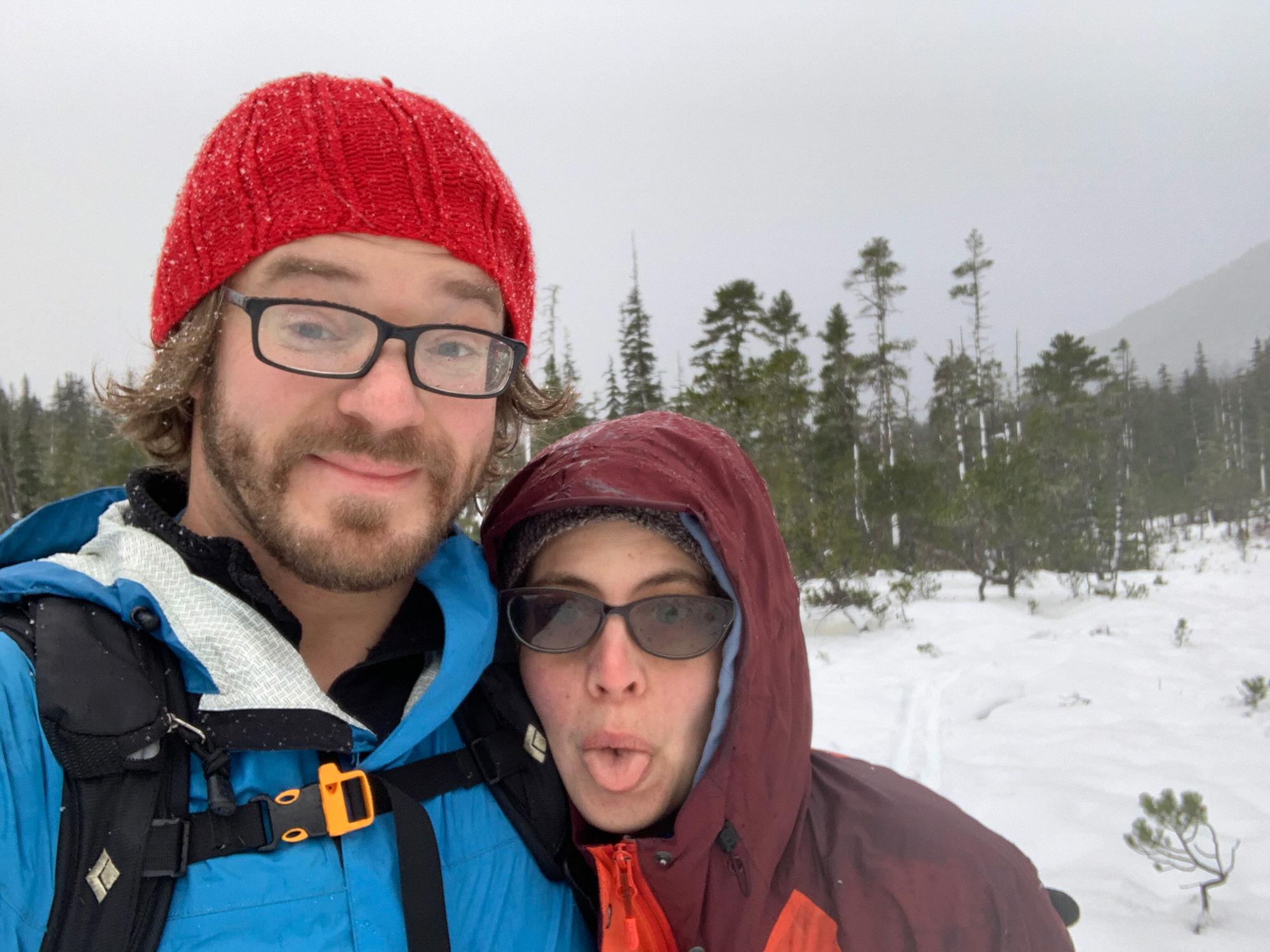 Our first ski together 2020