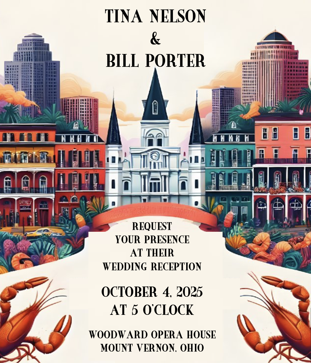 The Wedding Website of TINA NELSON and BILL PORTER