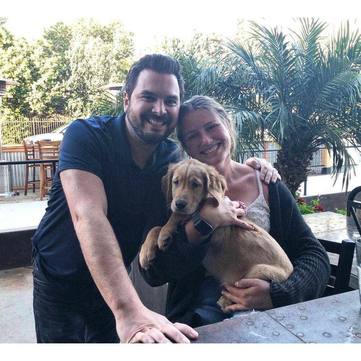 September 2022: We welcomed home our fur baby, Teddy! Our Tester, Teddy Bear, Ted Monster, Nugget, Buddy boy that we love and literally can't (& won't) shut up about......