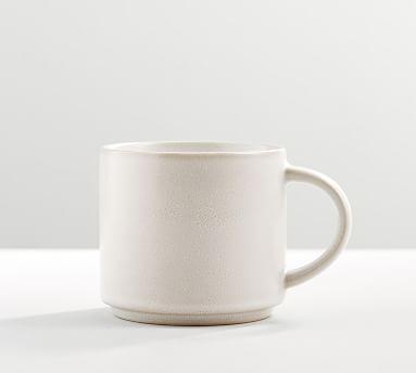 Mason Stoneware Mugs, Set of 4 - Ivory