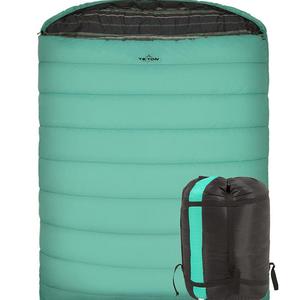 TETON Sports Mammoth Queen Size Sleeping Bag; Warm and Comfortable; Double Sleeping Bag Great for Family Camping; Compression Sack Included