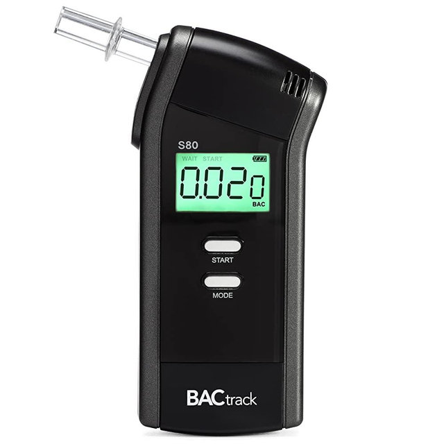 BACtrack S80 Breathalyzer | Professional-Grade Accuracy | DOT & NHTSA Approved | FDA 510(k) Cleared | Portable Breath Alcohol Tester for Personal & Professional Use