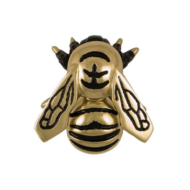 Bumblebee Door Knocker, Brass