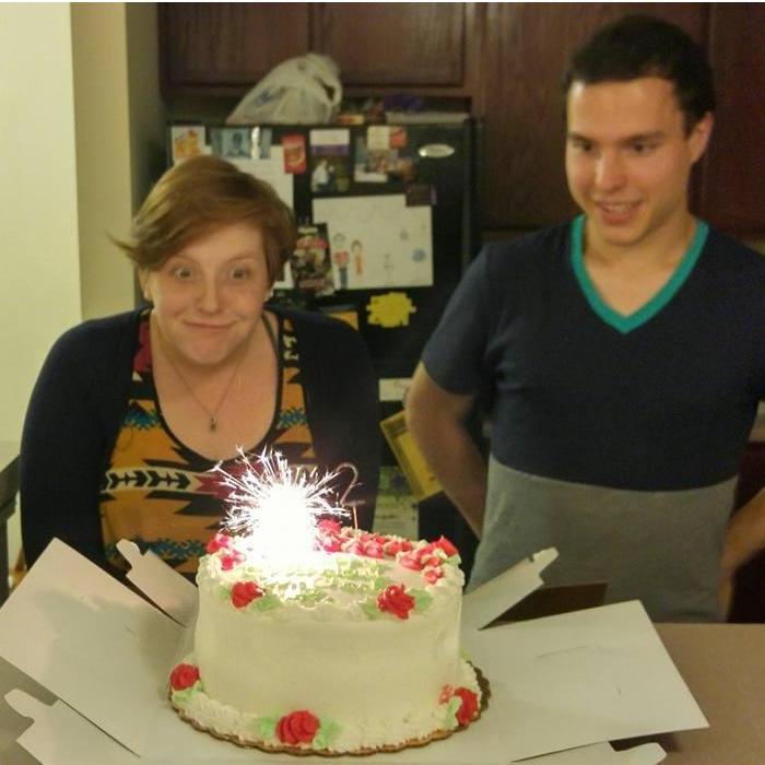 Fun fact: Charles' and I's birthday is one day apart. I am one day older than him.