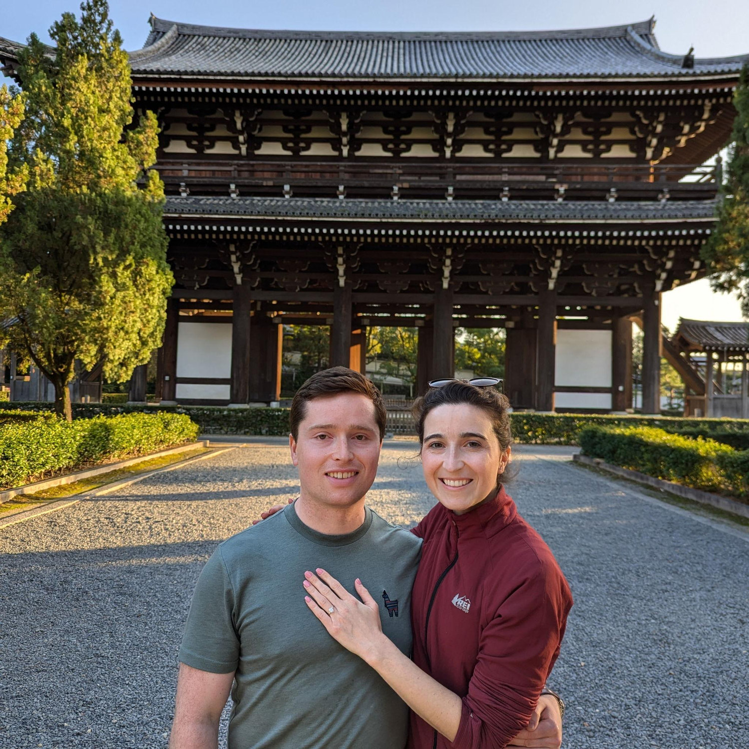 Our engagement at Tōfuku-ji Temple! Kyoto Japan, 2024